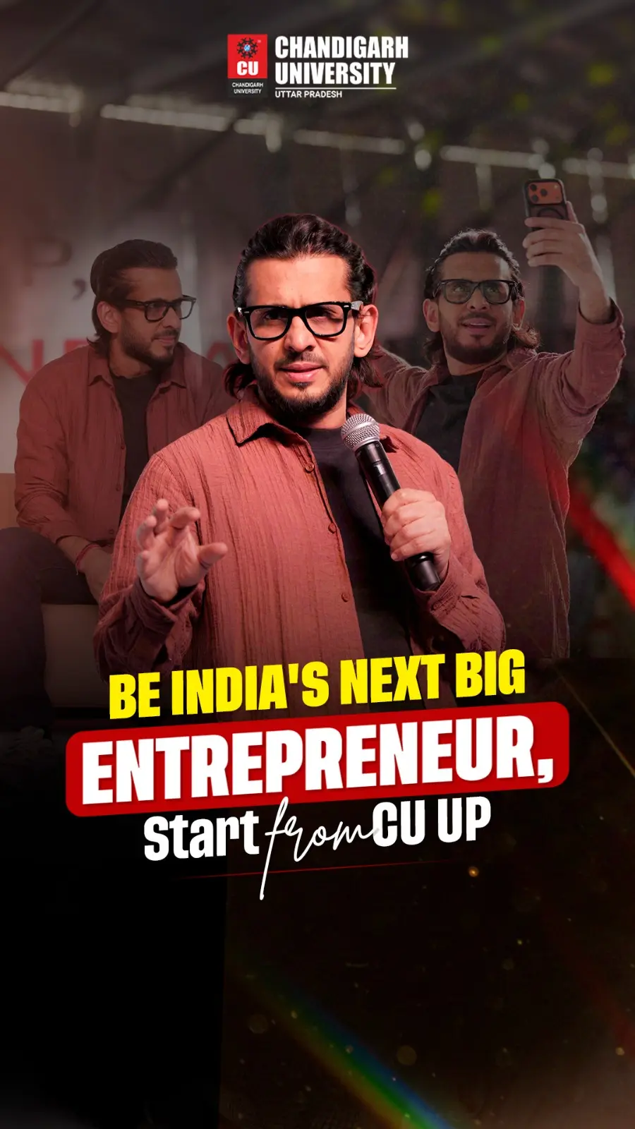 Aman Gupta on Building Your Career Before 25 | StartUps Reality Check Revealed in CU Uttar Pradesh