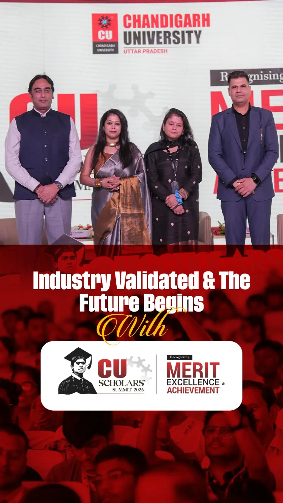CU Scholar Summit 2026 Industry Guest Important Insights for Students at Chandigarh University UP