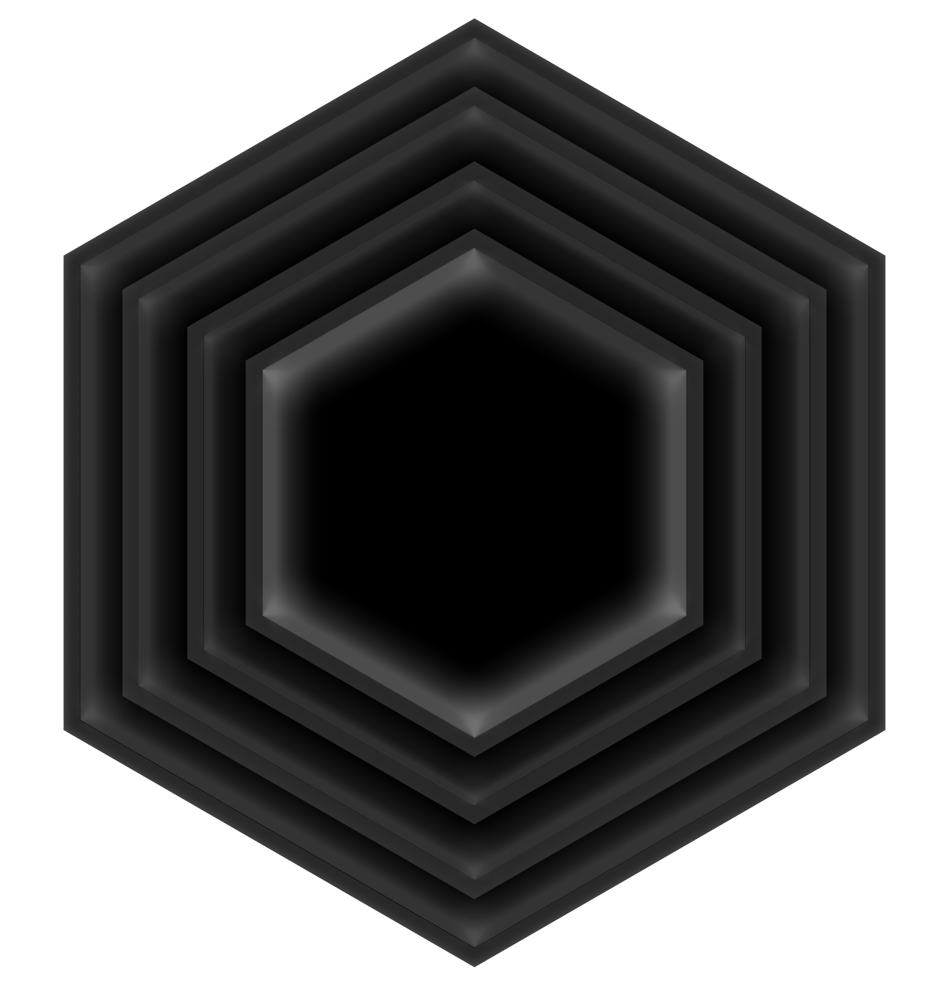 Hexagonal pattern background